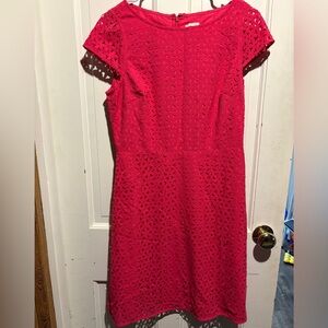 New J. Crew Laser Cut Sheath Dress Size 6